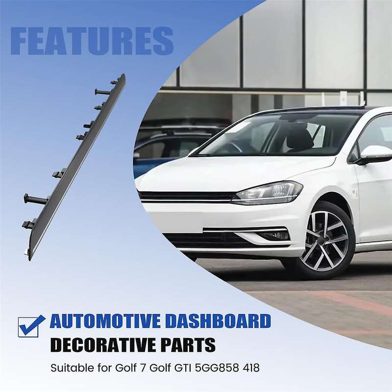 5GG858418A Car Instrument Panel Trim Glove Box Trim Golf 7 Golf MK7 7.5 LHD 5GG 858 418 A