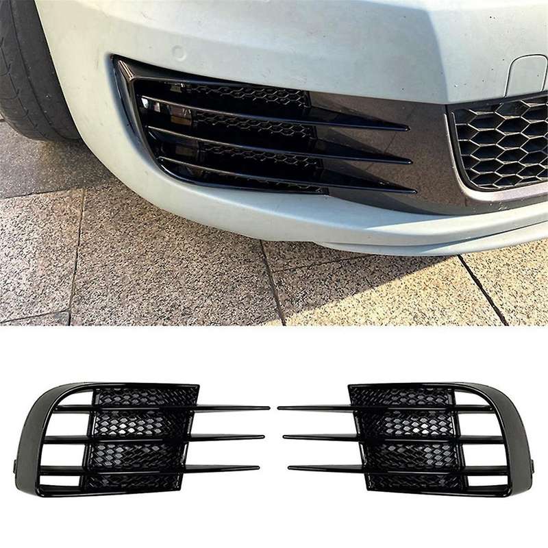 5K0853665C 5K0853666C Fog Lamp Grille Front Bumper Grille Car for Golf 6 Golf 6 High 6 GTD 2008-2013