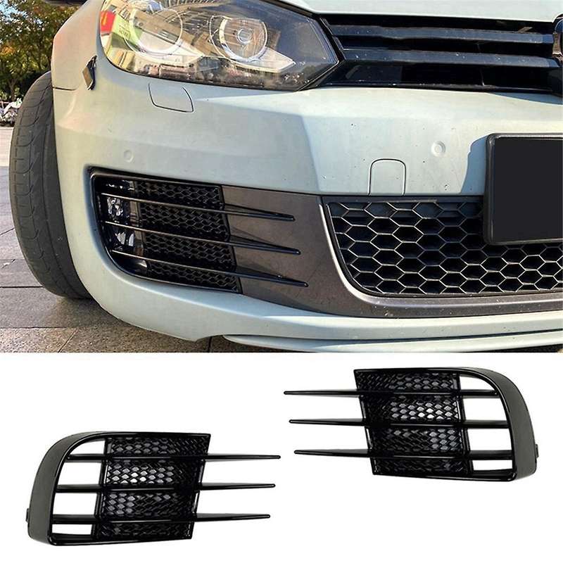 5K0853665C 5K0853666C Fog Lamp Grille Front Bumper Grille Car for Golf 6 Golf 6 High 6 GTD 2008-2013