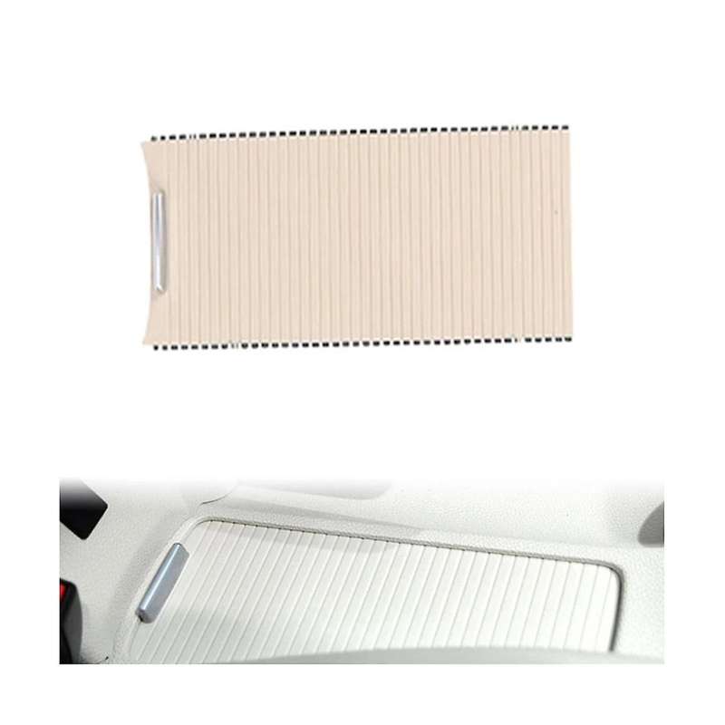 5kd862531 Car Center Console Cups Holder Curtain for Golf Mk5 Mk6 Slide Roller Blind Beige 1k086253
