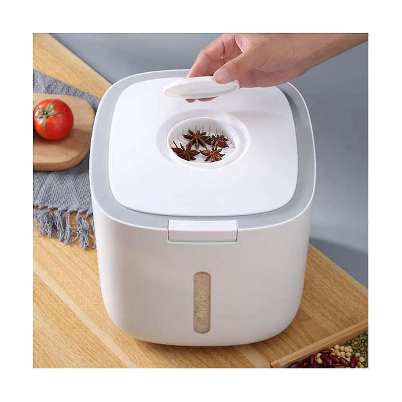 5kg Kitchen Nano Bucket Insect-proof Moisture-proof Rice Cylinder Food Storage Sealed Grain Househol