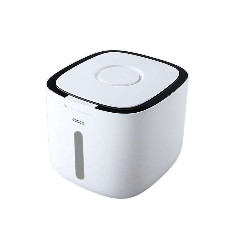 5KG Rice Storage Box Grains Bucket Moisture-Proof Sealed Insect-Proof Modern Household Decor Kitchen