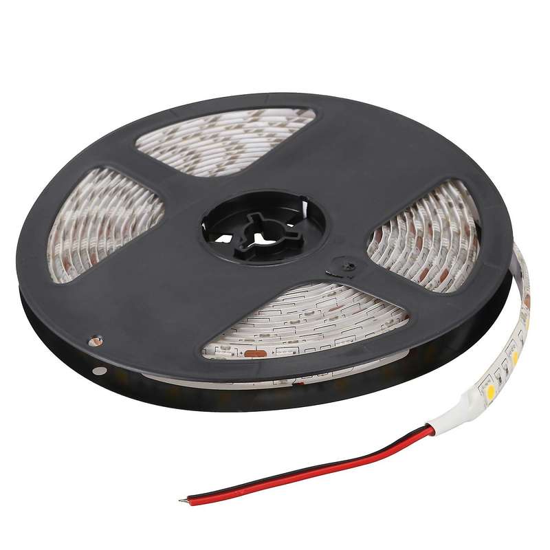 5m 300 Led 5050 Smd Warm White Waterproof Car Flexible Strip Light 12v Diy Party