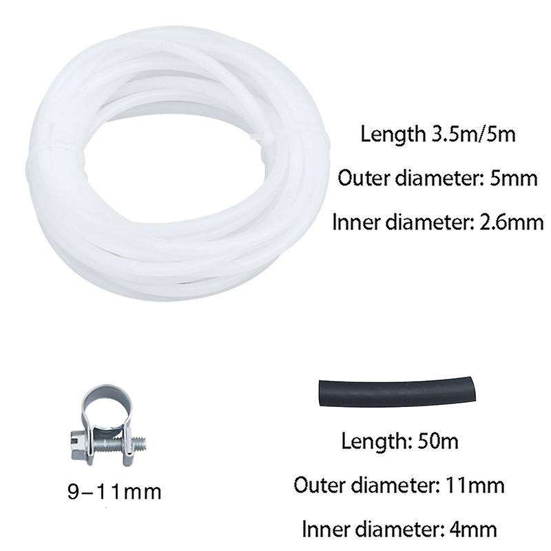 5mm Car Transparent Fuel Oil Pipe Hose Line Kit Dedicated Tube 89031118 for / Heater