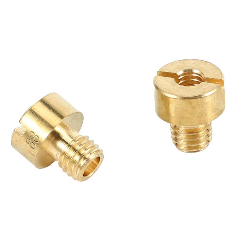 5Mm Round Carb Main Jets for Mikuni Carburetor VM22 VM24 VM26 125Cc 150Cc 200Cc 250Cc Dirt Pit Bike