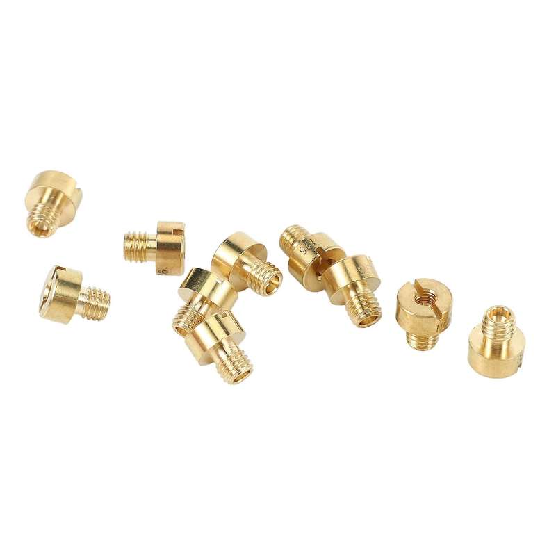 5Mm Round Carb Main Jets for Mikuni Carburetor VM22 VM24 VM26 125Cc 150Cc 200Cc 250Cc Dirt Pit Bike