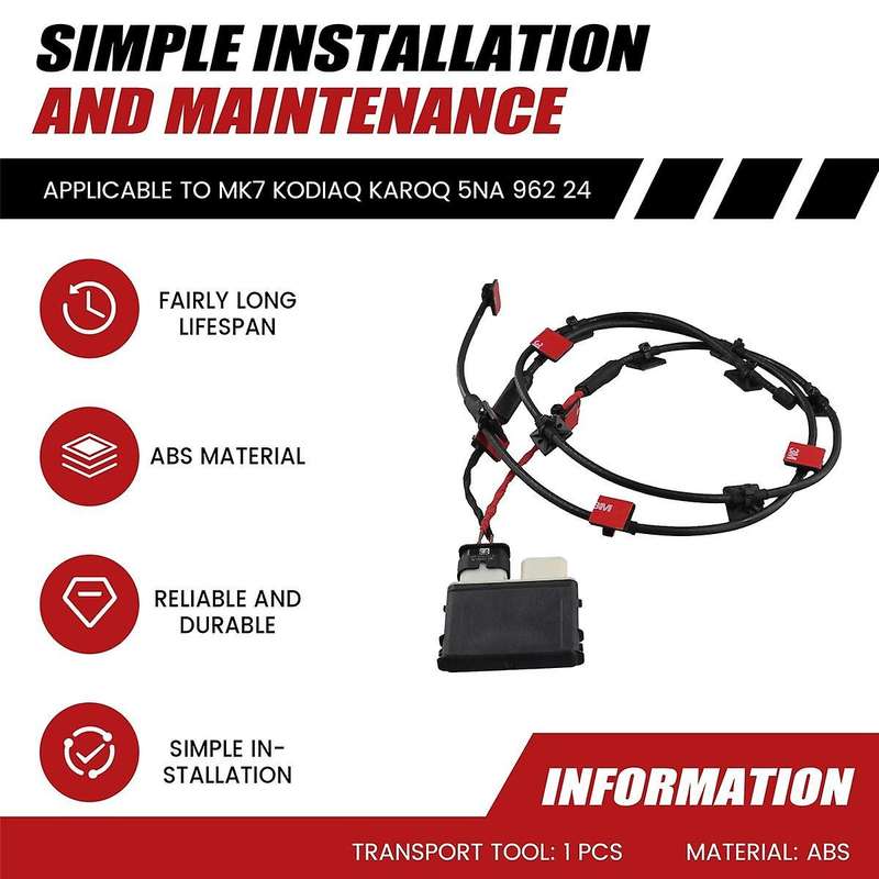 5NA962243 Car Trunk Auto Easy Open System Foot Sensor & Wire MK7 for 5NA 962 243