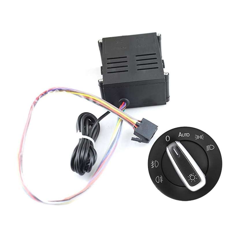 5ND941431B Car Headlight Switch with Sensor Light Adjustment Switch for 4 B5