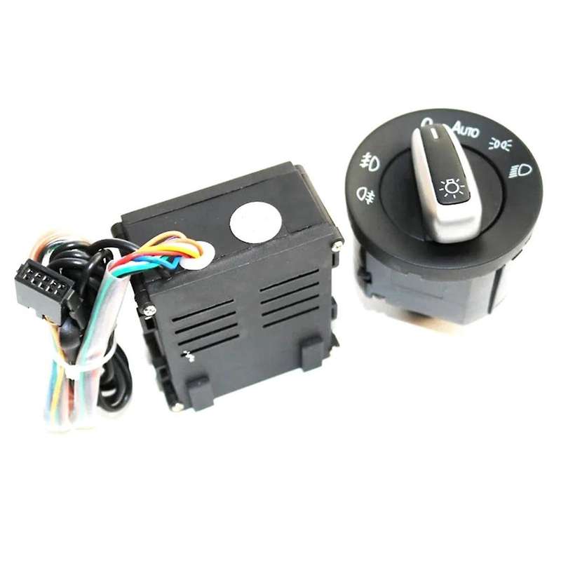 5ND941431B Car Headlight Switch with Sensor Light Adjustment Switch for 4 B5