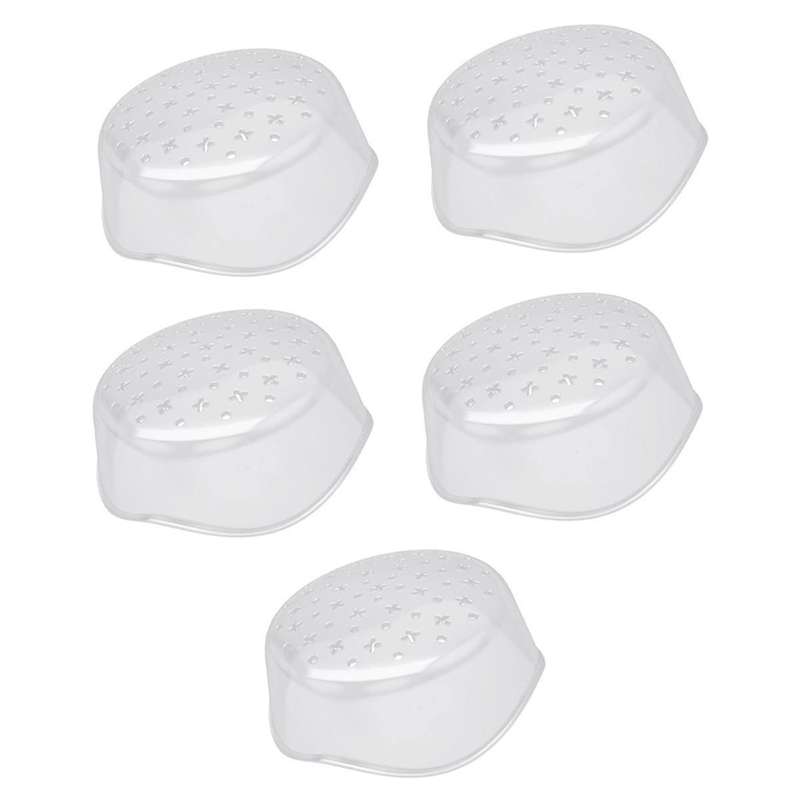 5Pack Flower Arranging Cap, Spiral Ikebana Stem Holder Ring,Spiral Stem Holder for Vases Spiral Flow