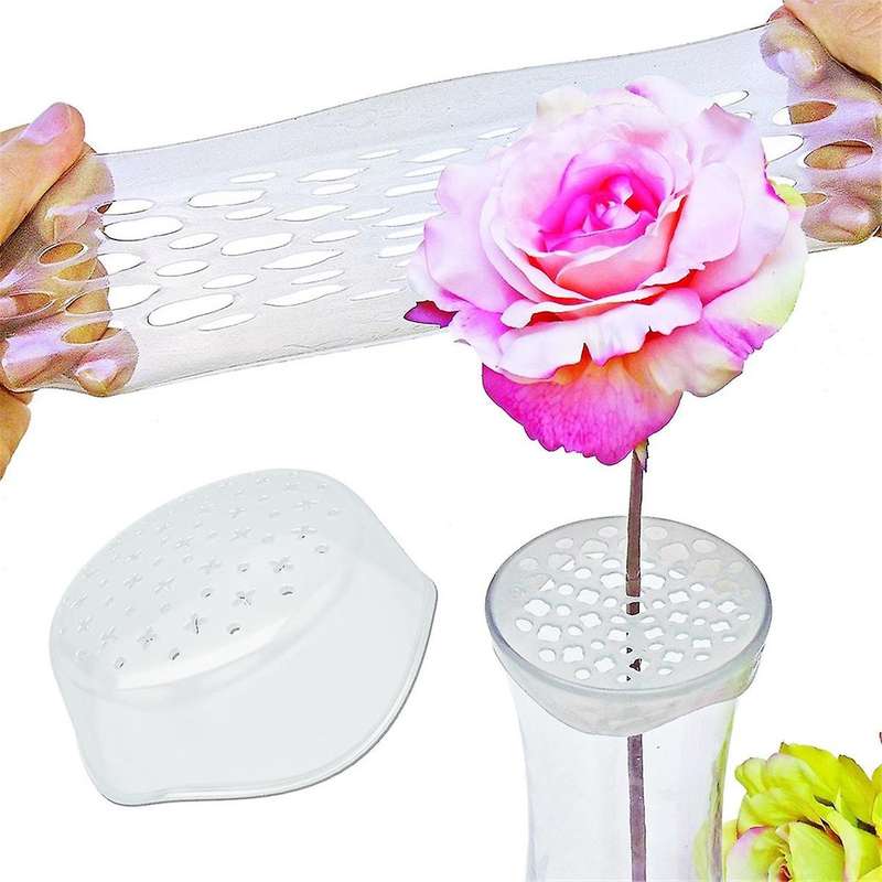 5Pack Flower Arranging Cap, Spiral Ikebana Stem Holder Ring,Spiral Stem Holder for Vases Spiral Flow