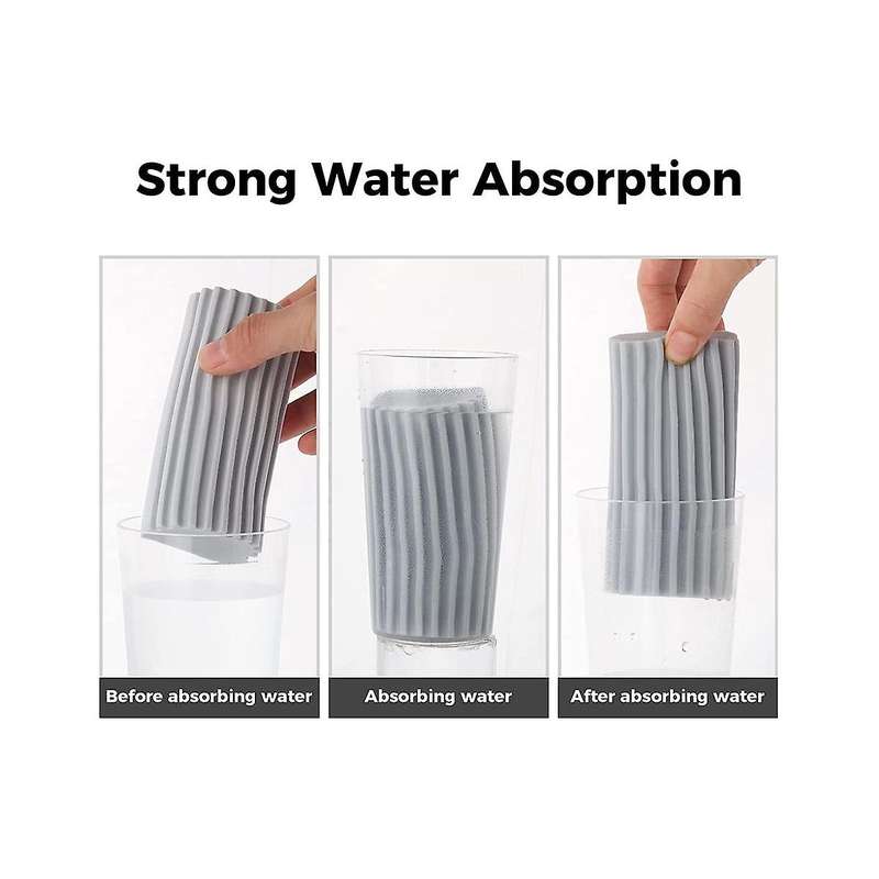 5-pack Damp Clean Duster Sponge, Sponge Cleaning Brush, Duster for Cleaning Blinds, Glass, Baseboar