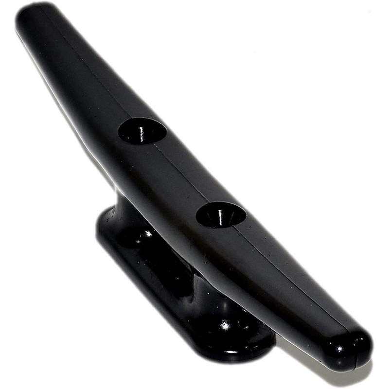 5Pack Black Nylon Boat Cleat 8Inch - Rope Cleat, Kayak, Boat Dock Cleats - Perfect for Marine, Deck,