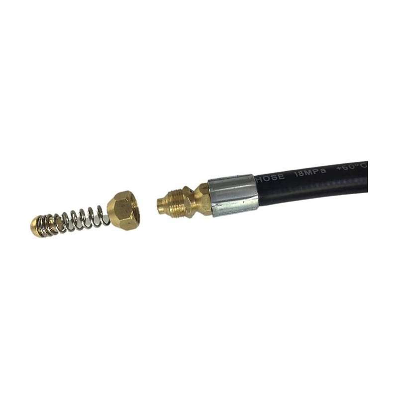 5Pcs 1/8 Internal Thread Pressure Washer Pipe Nozzles,Sewer Drain Pipe Spring Ejectors,Cleaning Vibr