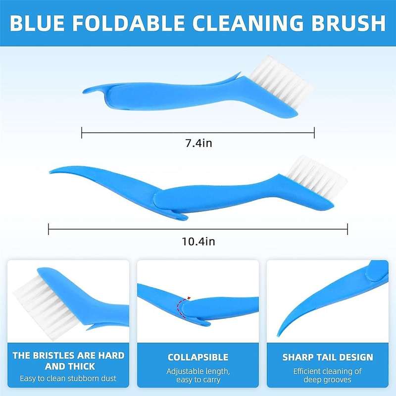 5pc Air Conditioner Fin Cleaner Set,fcr6 Fin Comb Condenser,air Outlet Cleaner Evaporator Radiator R