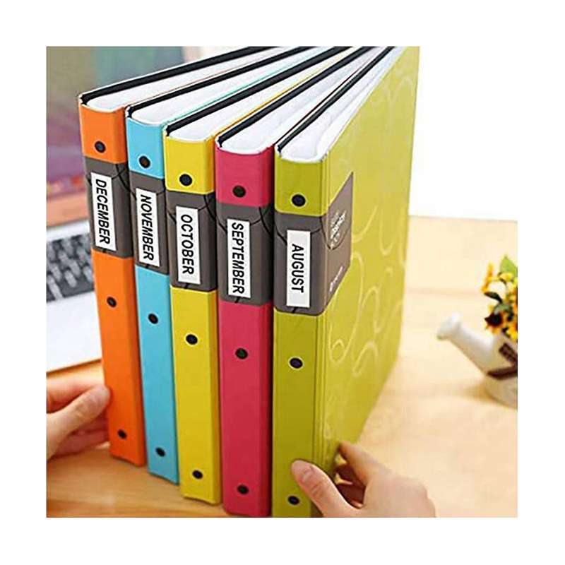 5pcs 18mm Tzc Label Ribbon Label Printing Paper for Brother Labeling Machine Printer Label Sticker