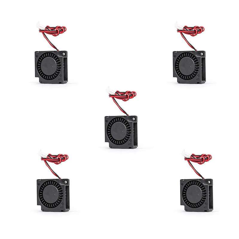 5pcs 30mm 24v Blower 3010 Cooling Fan Brushless 2pin 30 X 30 X 10mm for 3d Printer