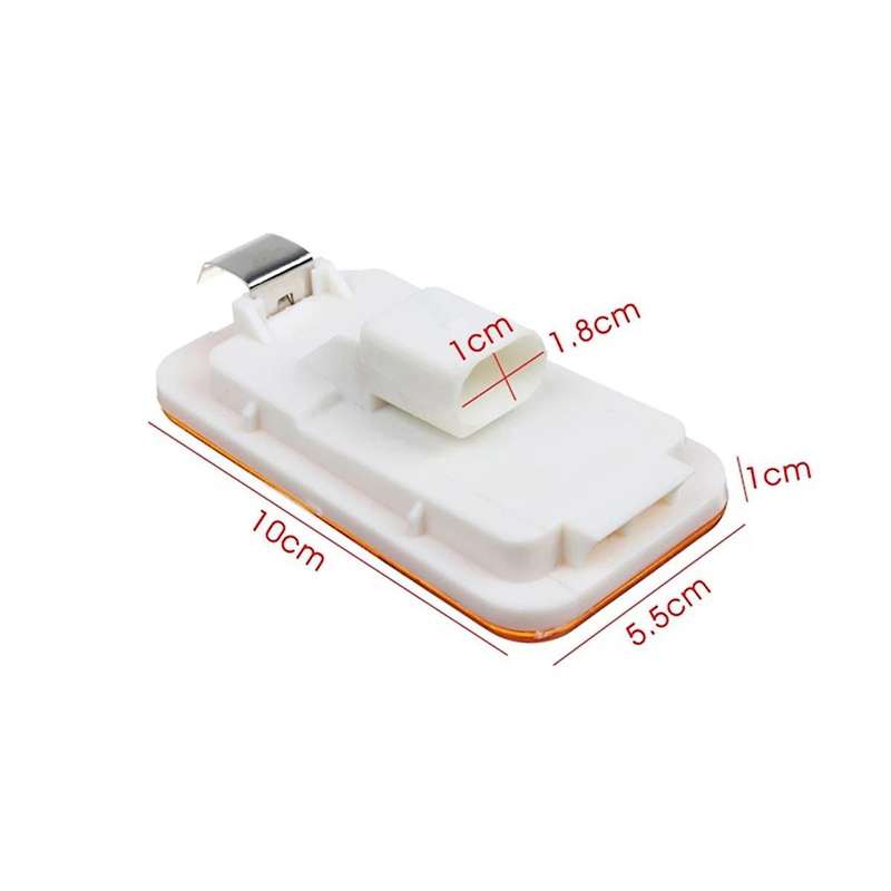 5pcs 24v Car Truck Led Side Marker Light Indicator Lamp 4 Led for Trucks Fm/