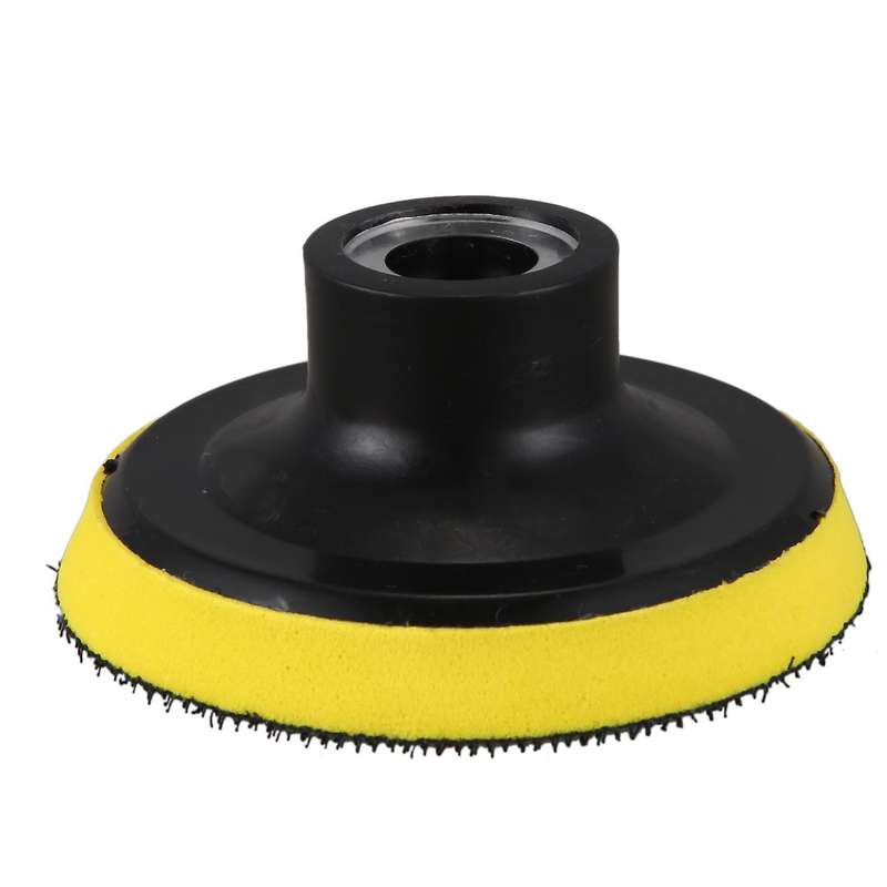 5Pcs 3 Inch Flat Wave Polished Sponge Wool Wheel Car Beauty Waxing Sponge Ball Kit
