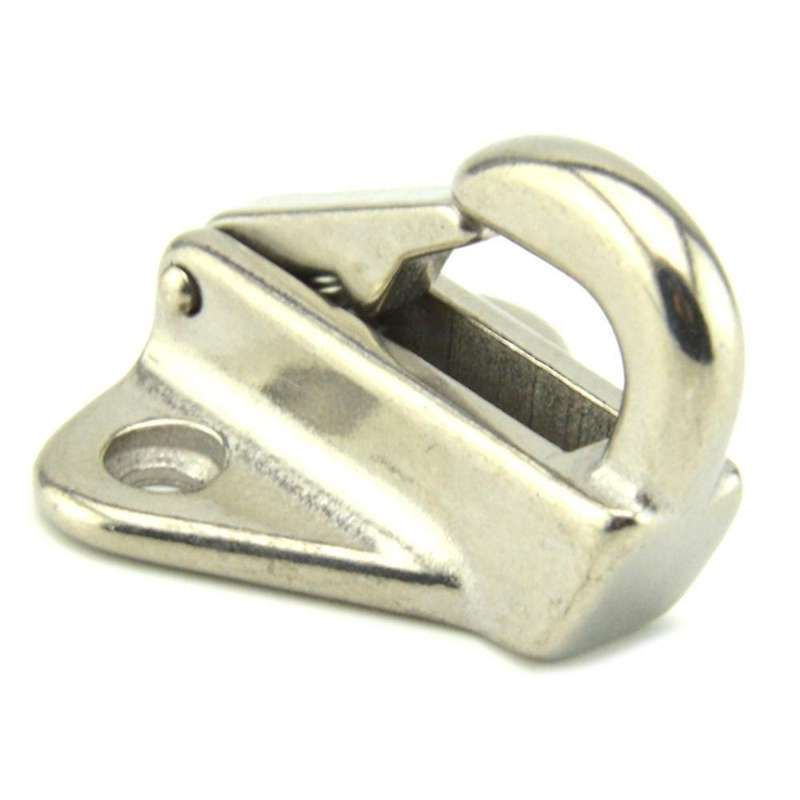 5Pcs 316 Stainless Steel Snap Type 35mm Hook for Boat Yacht Marine Accessories