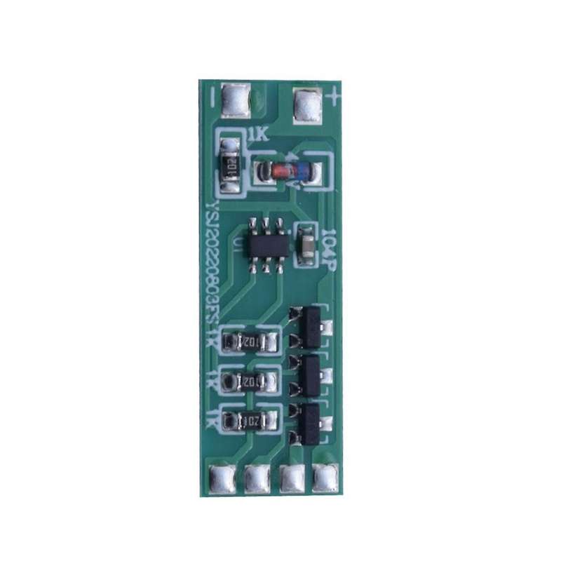 5Pcs 3-12V Flashing LED Light Module Red Blue Pair Flashing Suitable for Car Model Bicycle Electric