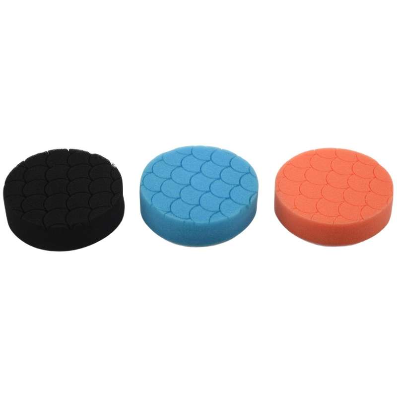 5pcs 4 Inch Polishing Pads Buffing Sponge Pads Kit for Car Buffer Polisher Sanding, Waxing, Polishi