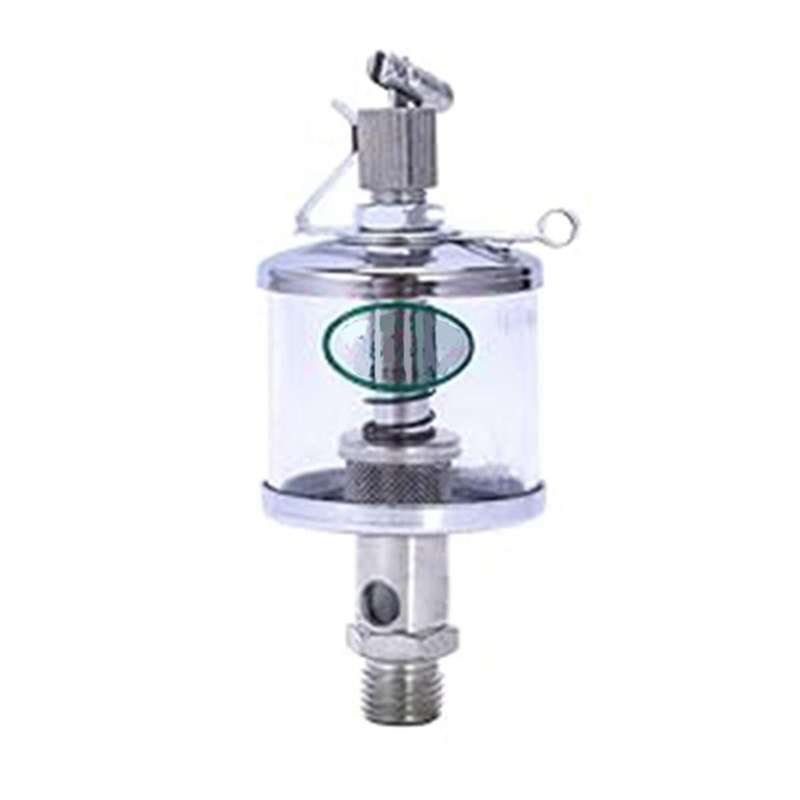 5pcs 50ml Engine Oil Gravity Drip Injectors, Needle Valve Oil Cups, Glass Oil Cups, Machine Tool Oi