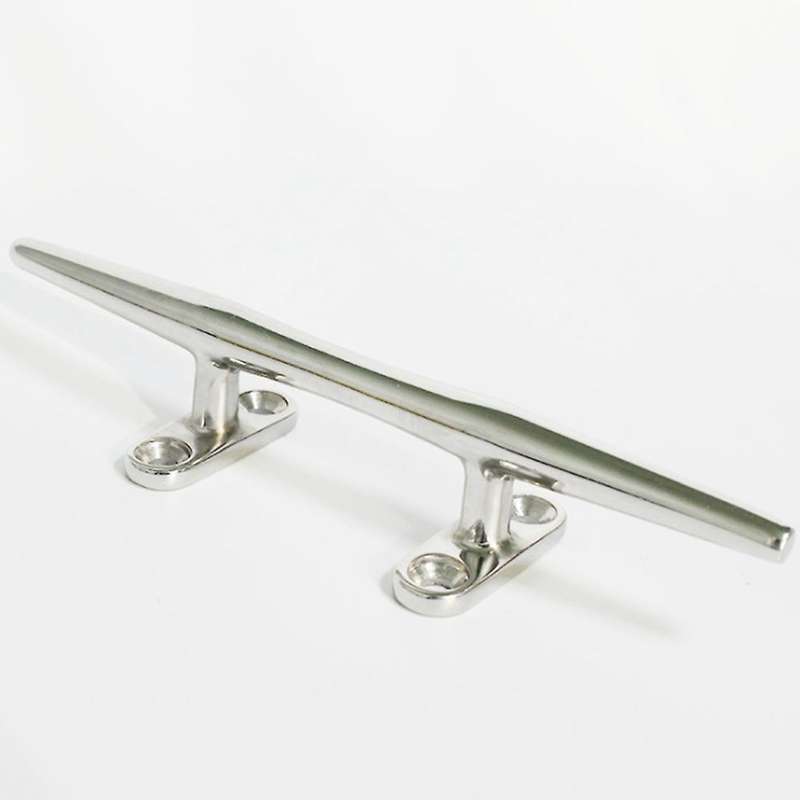 5Pcs 5 Inch 316 Stainless Steel Marine Boat Hollow Base Cleat Heavy Duty Boat Hollow Base Cleats for