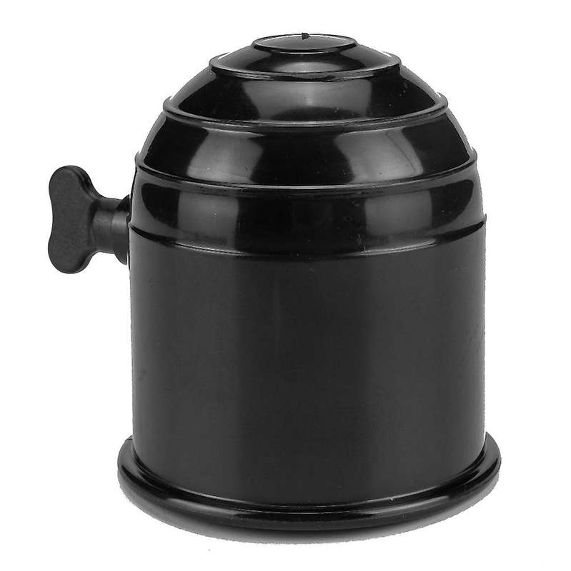 5Pcs 50mm Black Plastic Tow Bar Ball Cover Cap Car Auto Towing Hitch Towball Protect