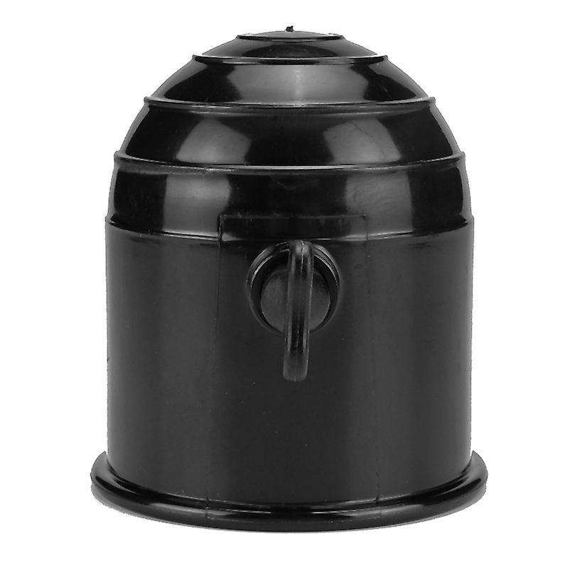 5Pcs 50mm Black Plastic Tow Bar Ball Cover Cap Car Auto Towing Hitch Towball Protect