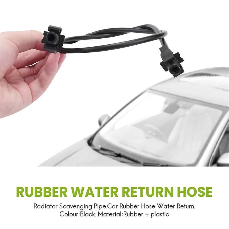 5PCS Auto Water Return Pipe Gas Removal Radiator Scavenging Pipe Rubber Hose 1323Y2 for 206 207 for