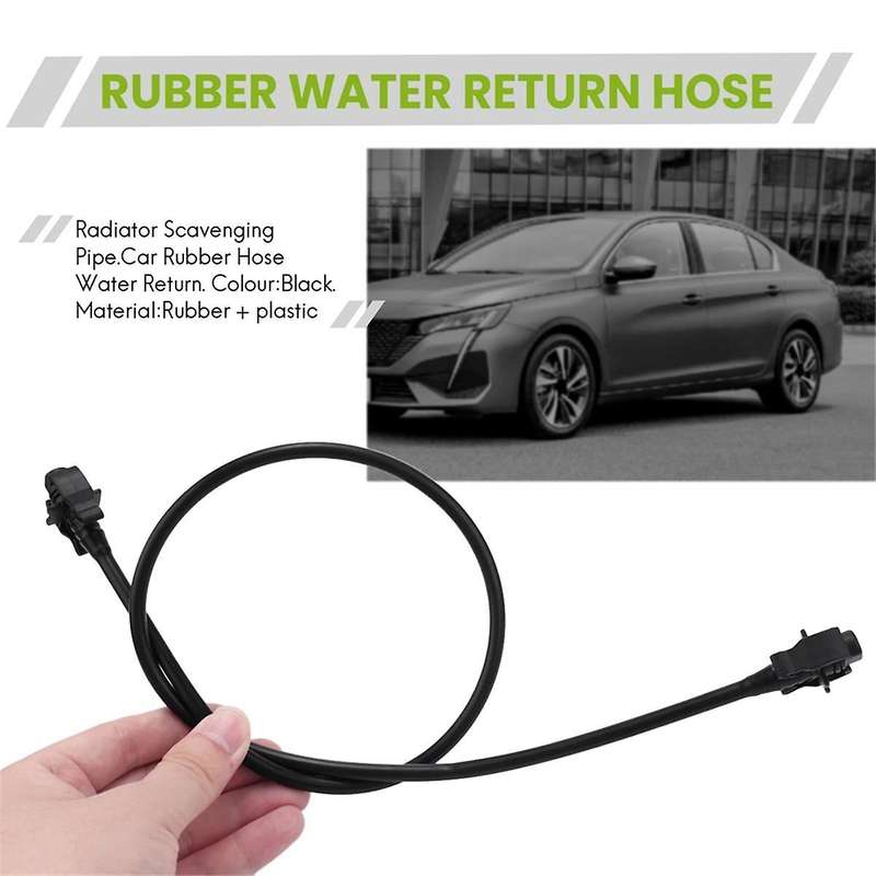 5PCS Auto Water Return Pipe Gas Removal Radiator Scavenging Pipe Rubber Hose 1323Y2 for 206 207 for