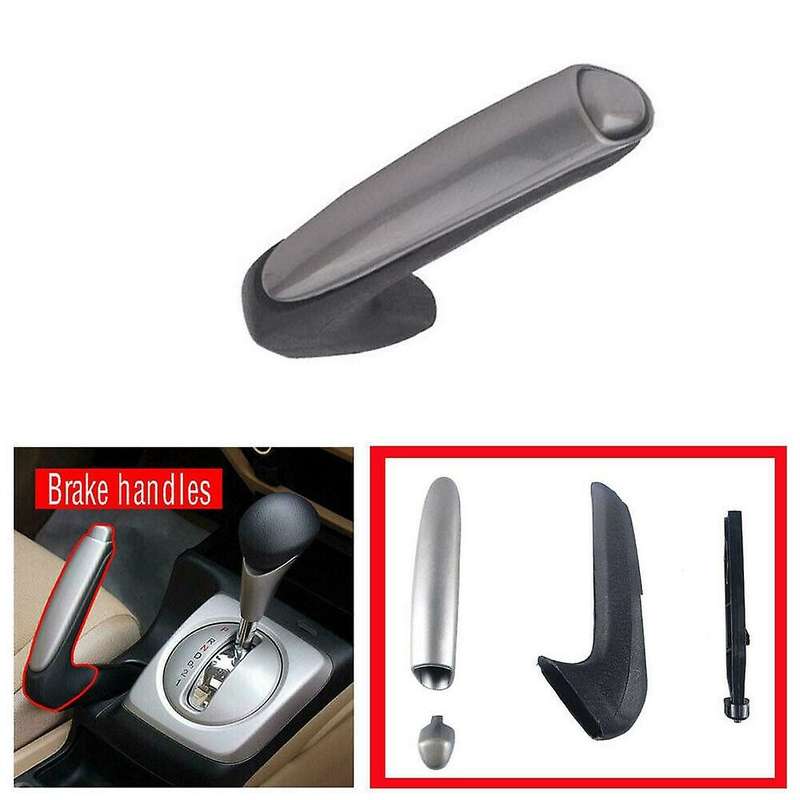 5PCS Black Emergency Car Interior Parking Hand Brake Handle Lever Grip Cover for 2006-2011 47115--A8