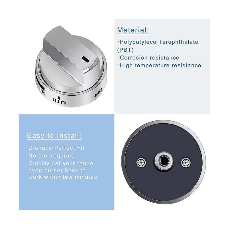 5pcs Aez73453509 Stove Knobs Burner Control Knobs for Lg Gas Stove/oven/range Knobs Replace for Aez