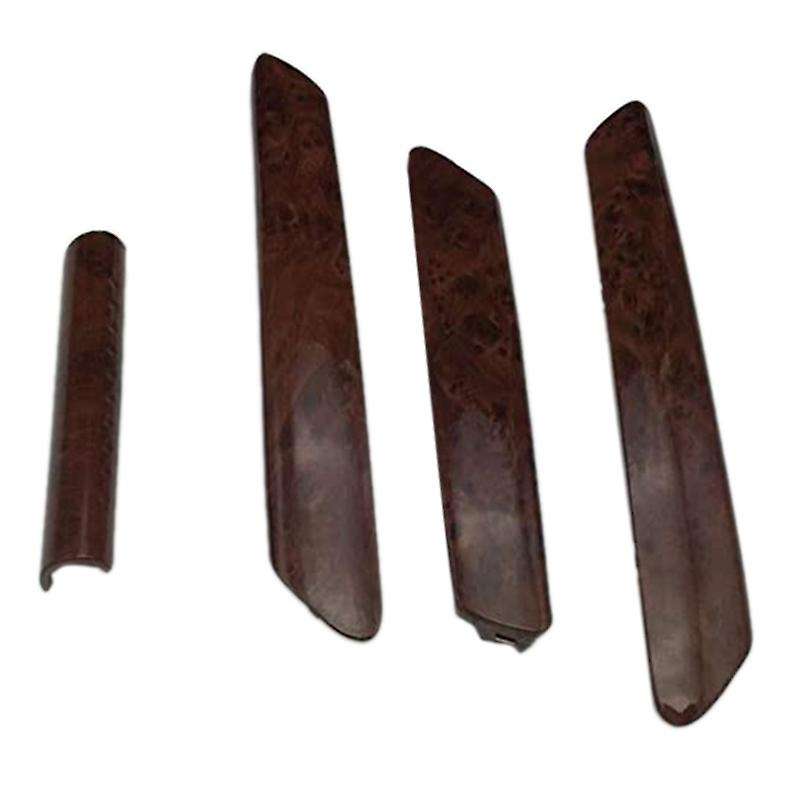 5Pcs Car Door Handle Base Handle Cover Mahogany Lifter Switch Frame for B5 3B1 867 F 171