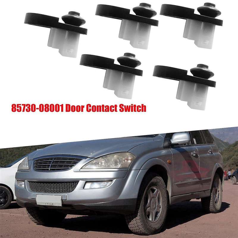 5Pcs Car Door Contact Switch 8573008001 85730-08000 for Actyon Rodius Korando Door Light Switch