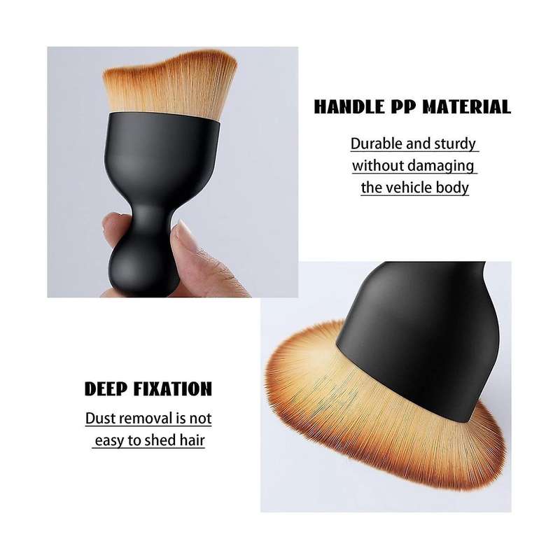 5Pcs Car Detailing Brush Super Soft Auto Interior Detail Brush Car Interior Cleaning Brush Air Outle