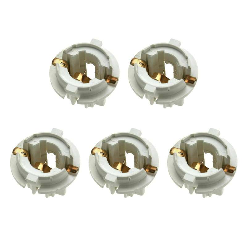 5pcs Car Rear Tail Light Brake Lamp Holder P21w Bulb Socket Holder 63216943036 for X3 X5 E53 E65 E6