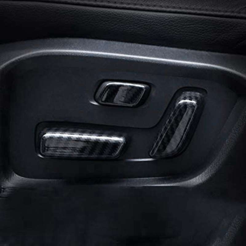 5PCS Car Seat Switch Cover Adjustment Interior Switch Knob Button Cover Trims for -5 CX5 2017-2020