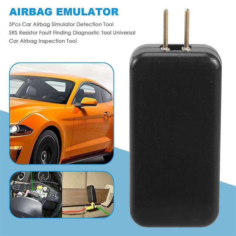 5Pcs Car Simulator Detection Tool SRS Resistor Fault Finding Diagnostic Tool Universal Car Inspecti