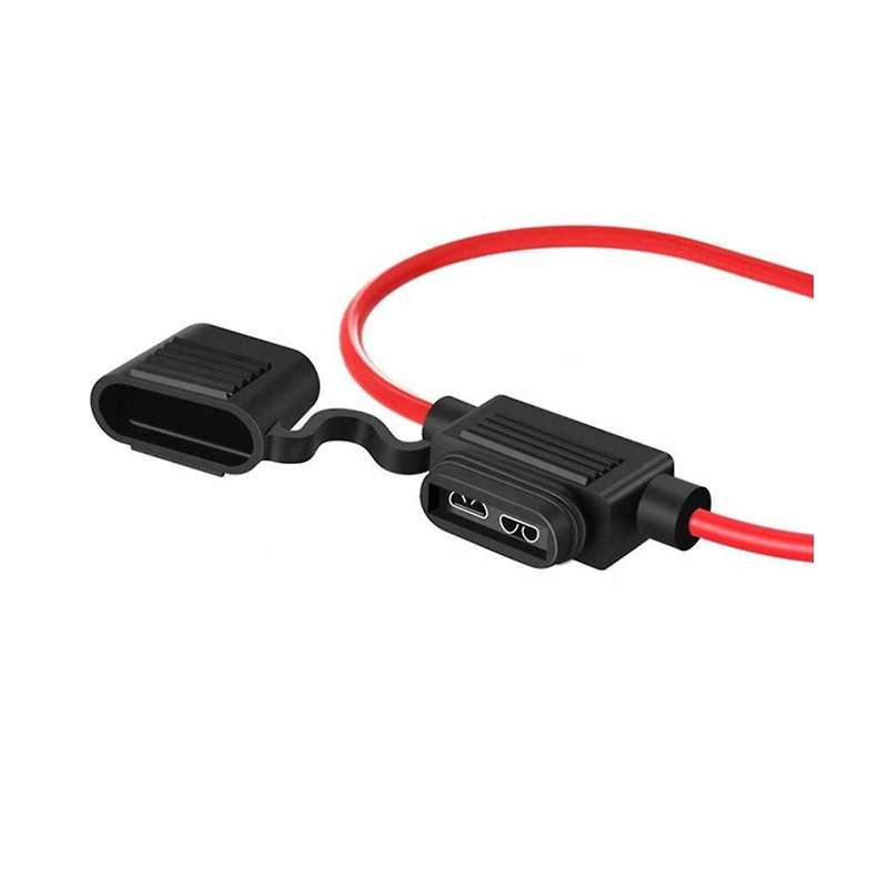 5Pcs Car Mini Blade Fuse Holder Splashproof Box 12V 30A with Fuse Blade Breakout Switch Socket Car F