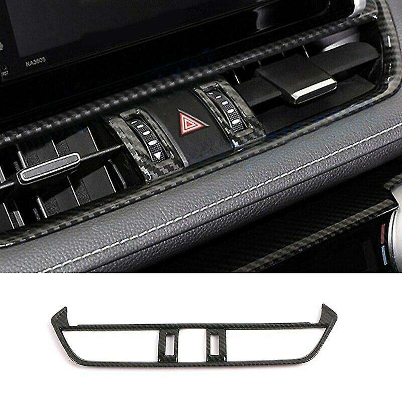5Pcs Carbon Fiber Style Car Decor Interior Cover Trim for 2019 2020