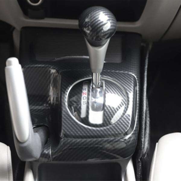5Pcs Carbon Fiber Central Console Gear Shift Panel Trim for 8Th 2006-2011