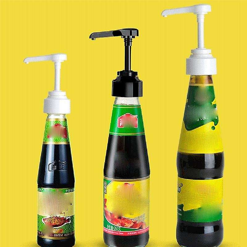 5pcs Coffee Liquid Dispenser Syrup Pump for Syrup Juice Bottle Black