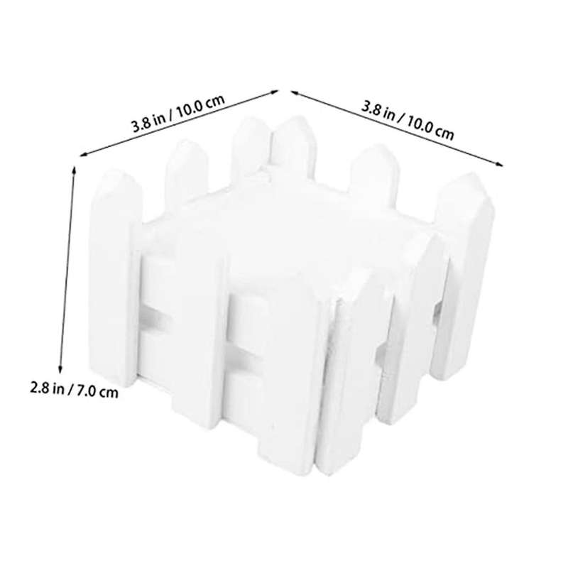 5pcs Containers Mini Pots Mini Plastic Containers White Planters Tiny Plant Holder Floral Arrangemen