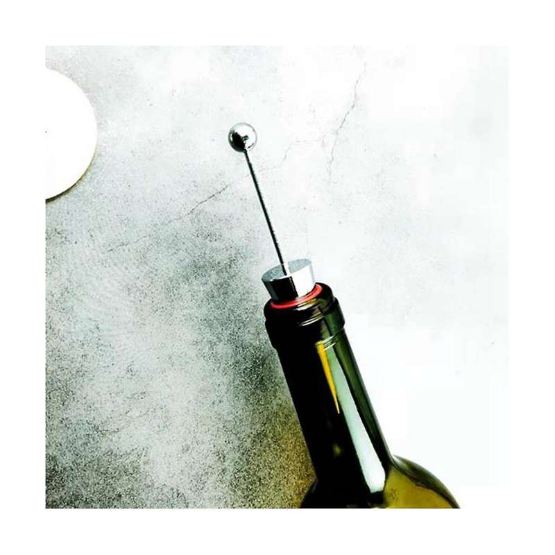 5pcs Diy Beadable Wine Stopper Party Wedding Bar Decor Sealed -keeping Wine Champagne Stopper