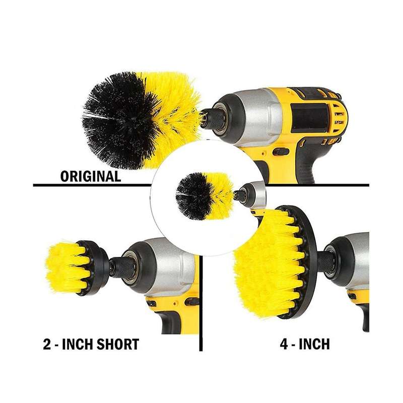 5pcs Electric Cleaning Machine Brush Head Set Home Kitchen Electric Cleaning Brush Head Set Brush He