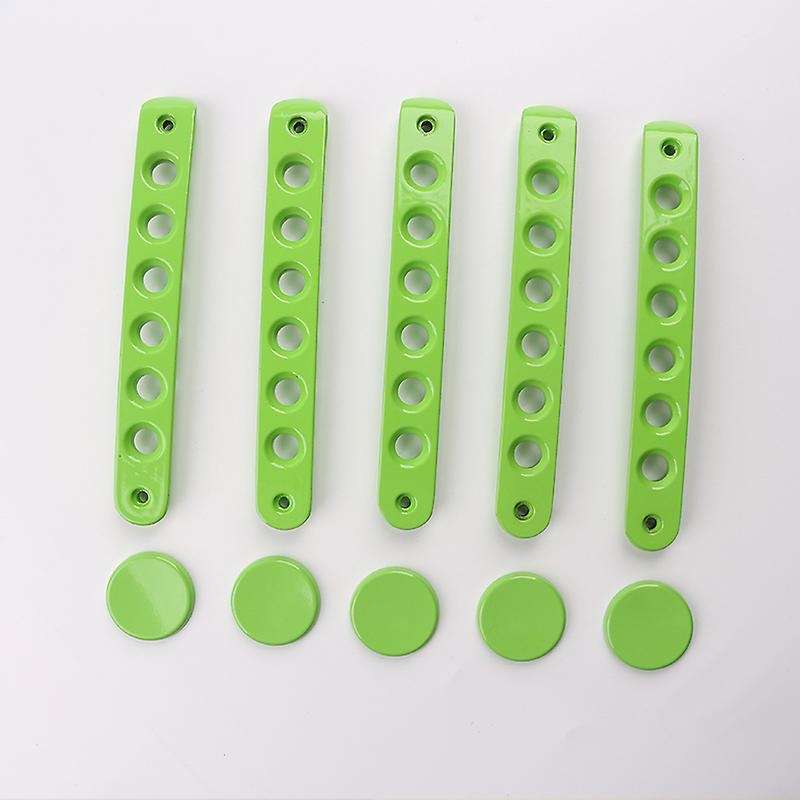 5Pcs Door Grab Handle Insert Cover Push Button Trim for JK 07-17 Accessories Parts