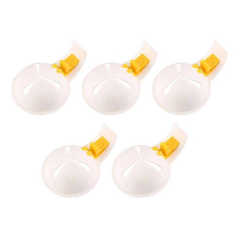 5Pcs Egg Yolk and Egg White Separator Silicone Gel Egg Egg White Shell Filter Baking Kitchen Supplie