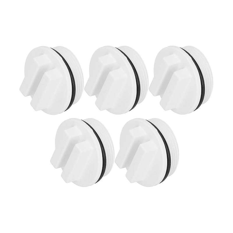5pcs Filter Drain Plug Hanger Threaded Pool Spa Return Pipe Winter Plug Hanger O Cycle for Pools An